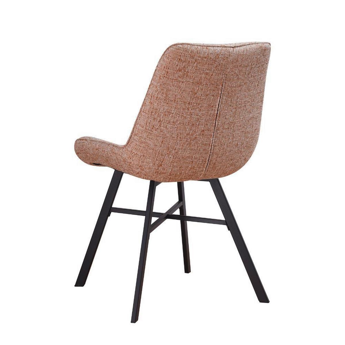 Stuhl-set Samuel - Beige/Schwarz, Design, Textil (53/87/63cm) - MID.YOU