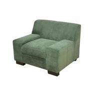 Polstersessel Norma Grün - Wengefarben/Grün, Design, Textil (101/74/85cm) - MID.YOU