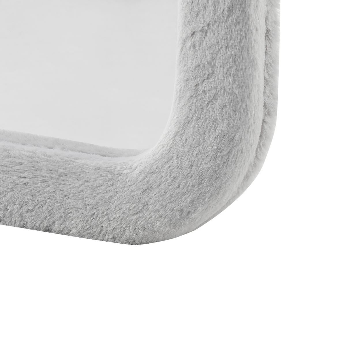 Standspiegel Hellgrau B: 60 cm - Hellgrau, Design, Glas/Holzwerkstoff (60/160/3cm) - Livetastic