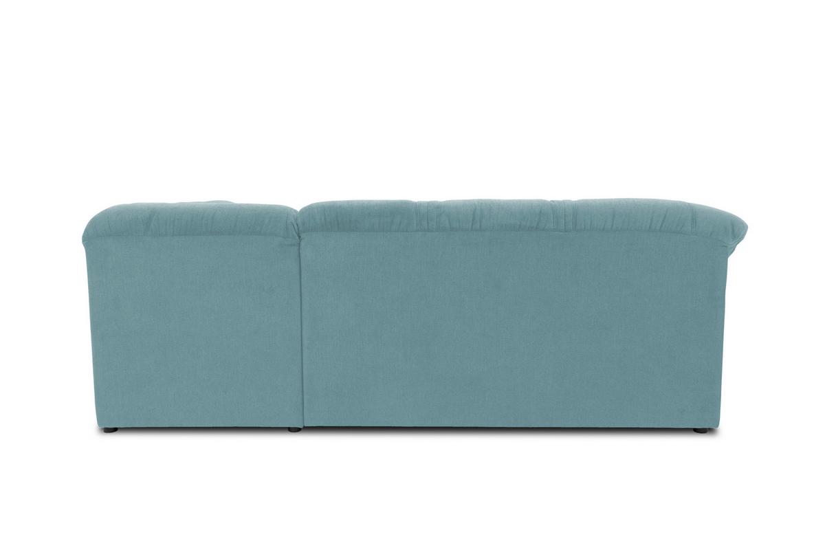 Ecksofa Sarafina Petrol S: 240x190 cm - Petrol/Schwarz, KONVENTIONELL, Textil (240/190cm) - MID.YOU