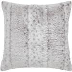 Zierkissen Karin 45x45 cm Polyester Silber mit Zipp - Silberfarben, ROMANTIK / LANDHAUS, Textil (45/45cm) - James Wood