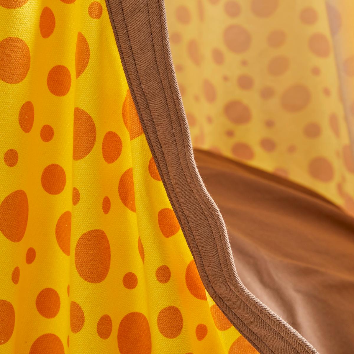 Sieťová hojdačka GISMO vr.vankúša - žltá, Modern, textil/plast (70/150/70cm) - Bessagi Kids