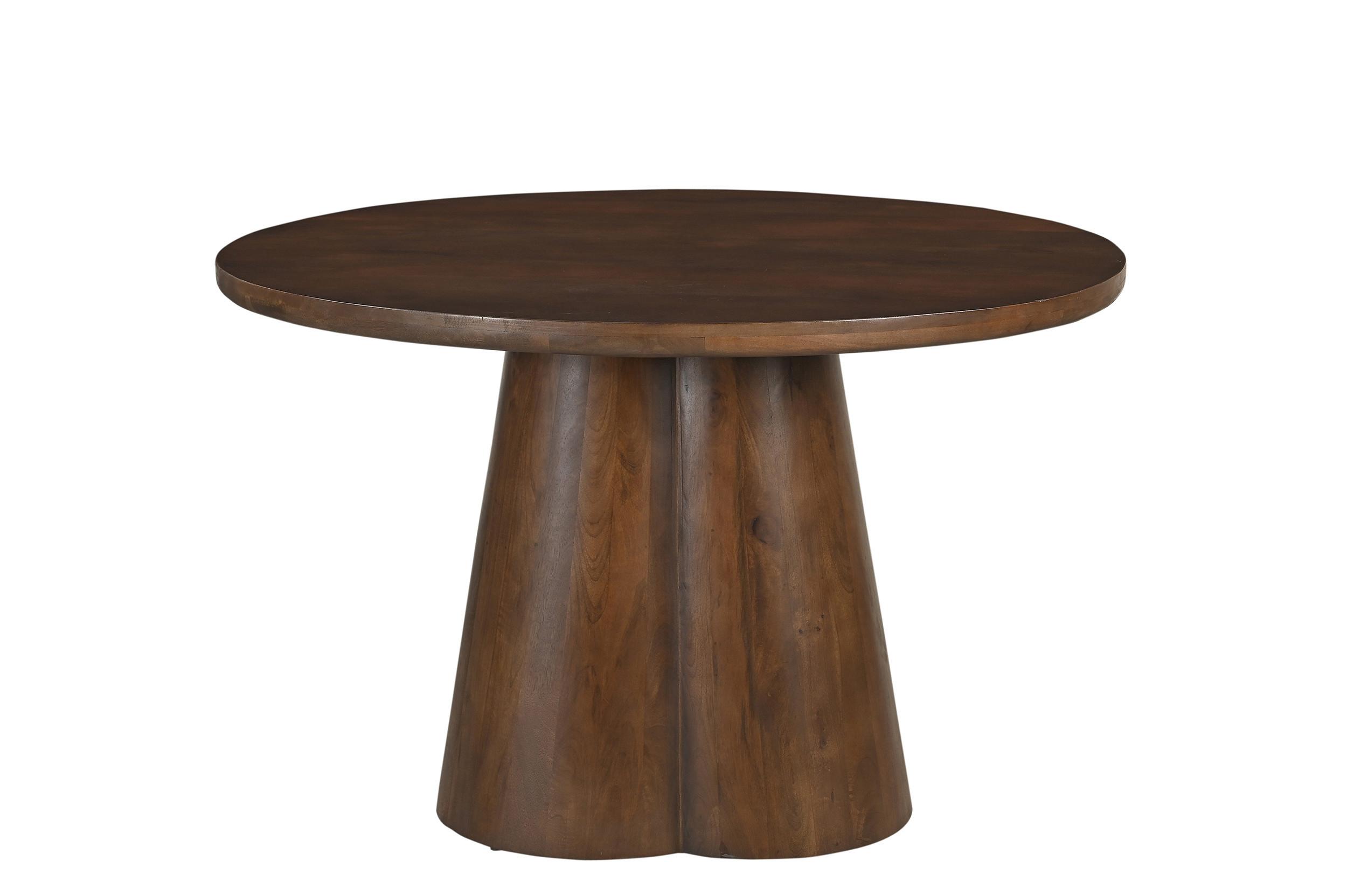 ESSTISCH Braun L: 120cm - Braun, MODERN, Holz (120/120/77cm) - MID.YOU