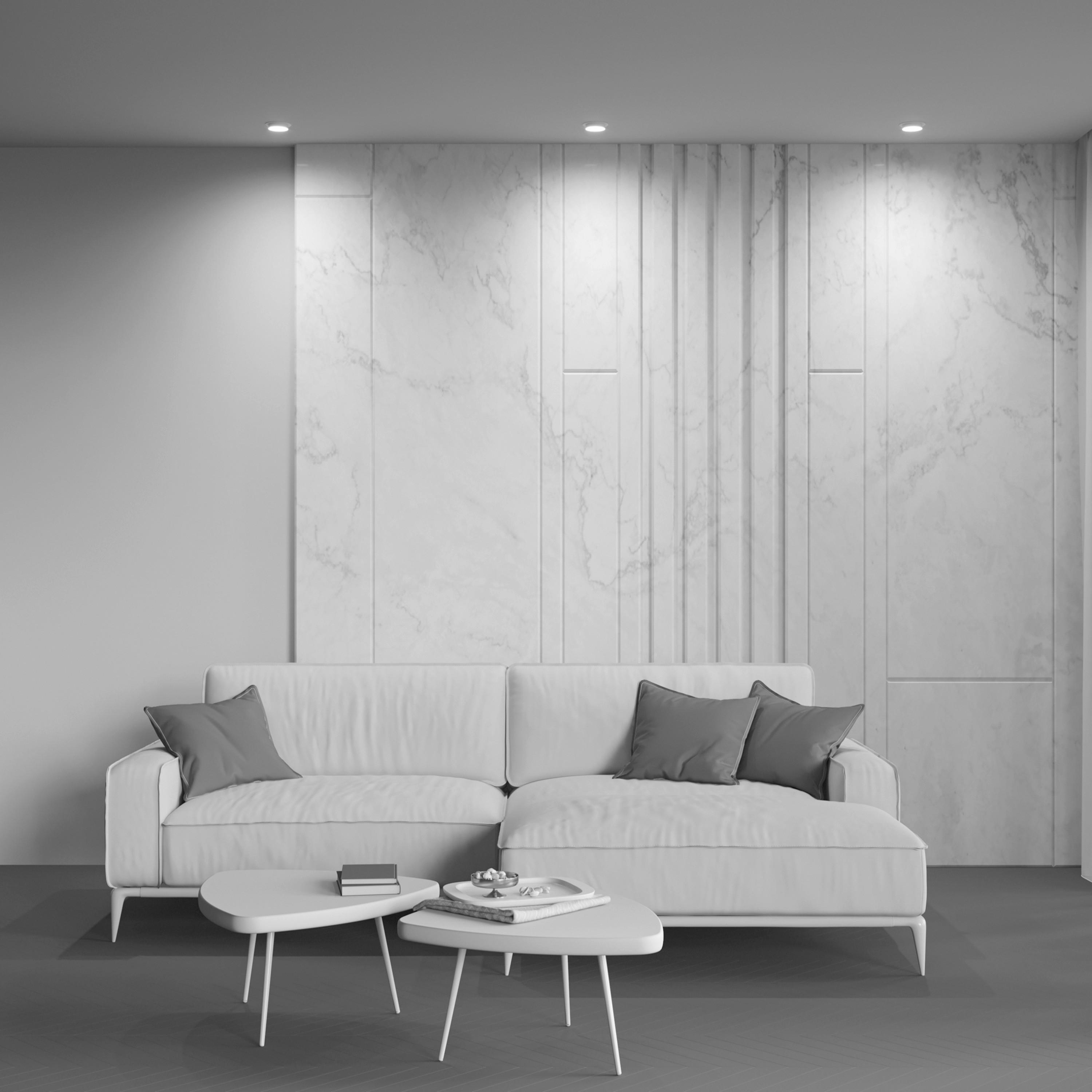 Strahler Hoop - Weiß, Basics, Kunststoff/Metall (11/5,3/11cm) - MAYTONI