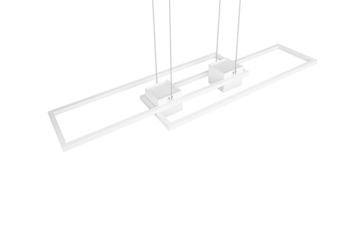 Led-pendelleuchte 347710431 Albany - Weiß, Design, Metall (100/28/150cm) - Trio Leuchten
