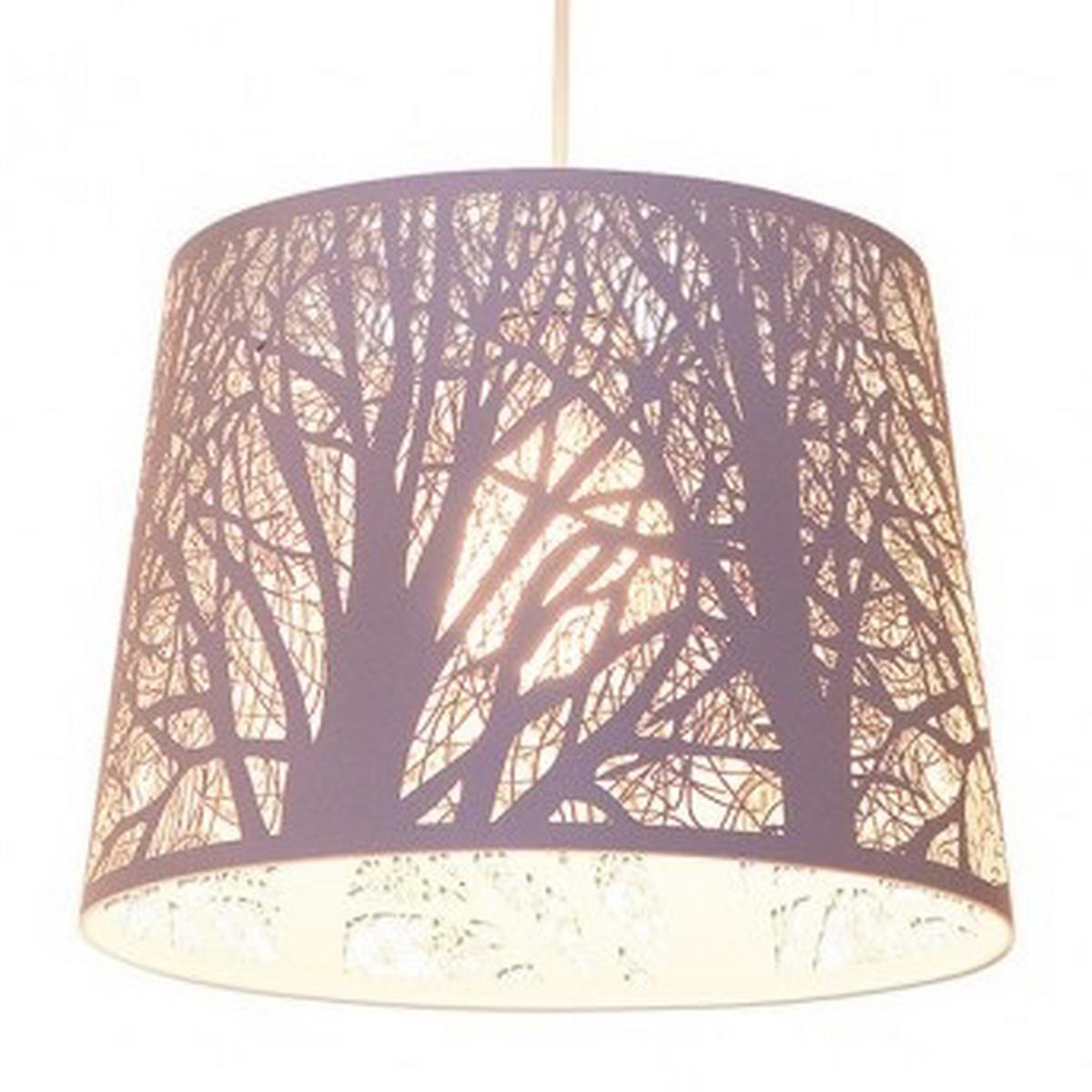 Hängeleuchte White Wood H: 110 cm 1-Flammig - Weiß, Trend, Kunststoff/Metall (25/110cm) - Näve