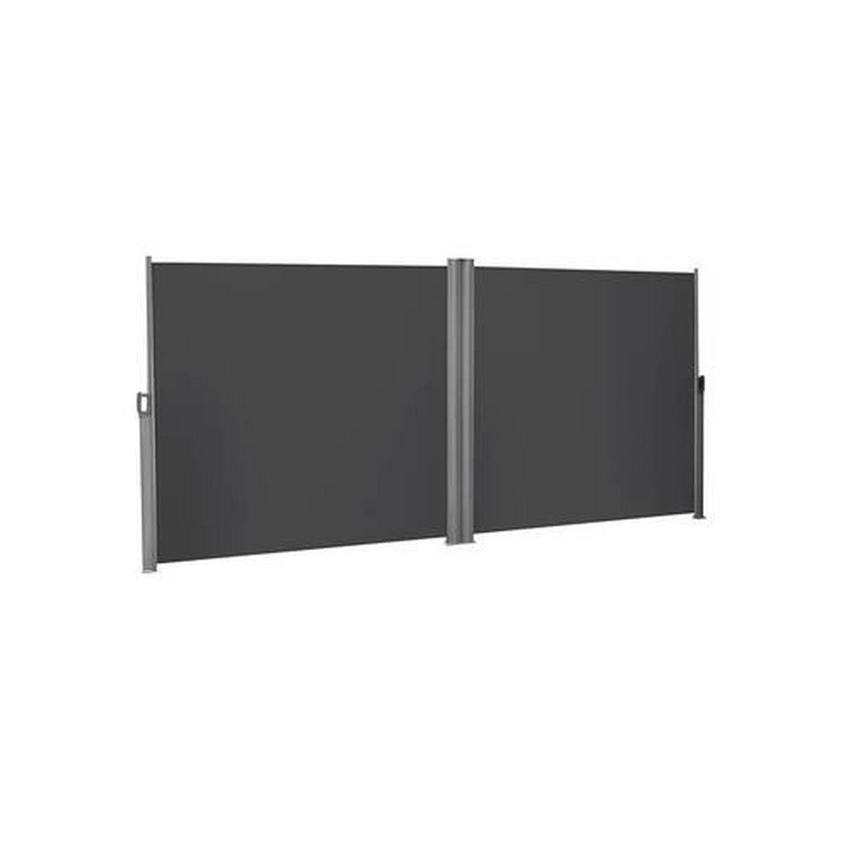 Markise Anthrazit BxH: 600x180 cm - Anthrazit, Basics, Textil/Metall (300/300/180cm) - Modante