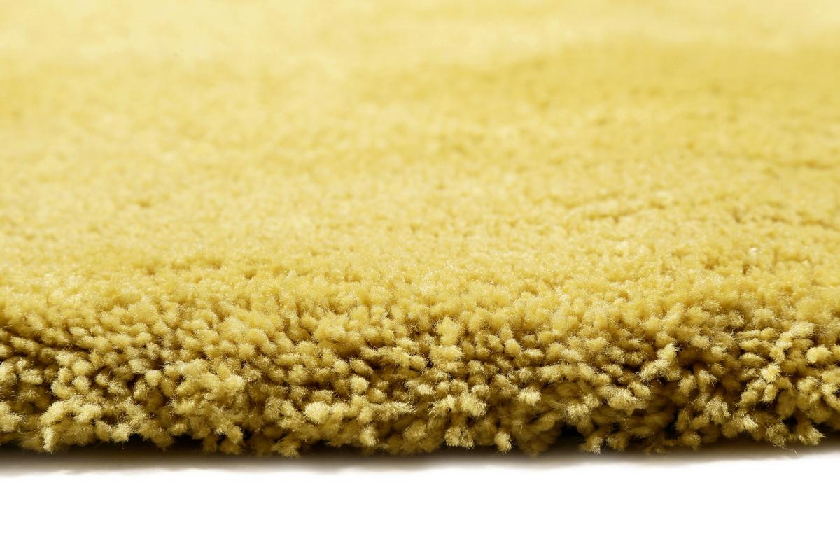 Hochflorteppich Relaxx Gelb 130x190 Cm - Gelb, KONVENTIONELL, Textil (130/190cm) - Esprit