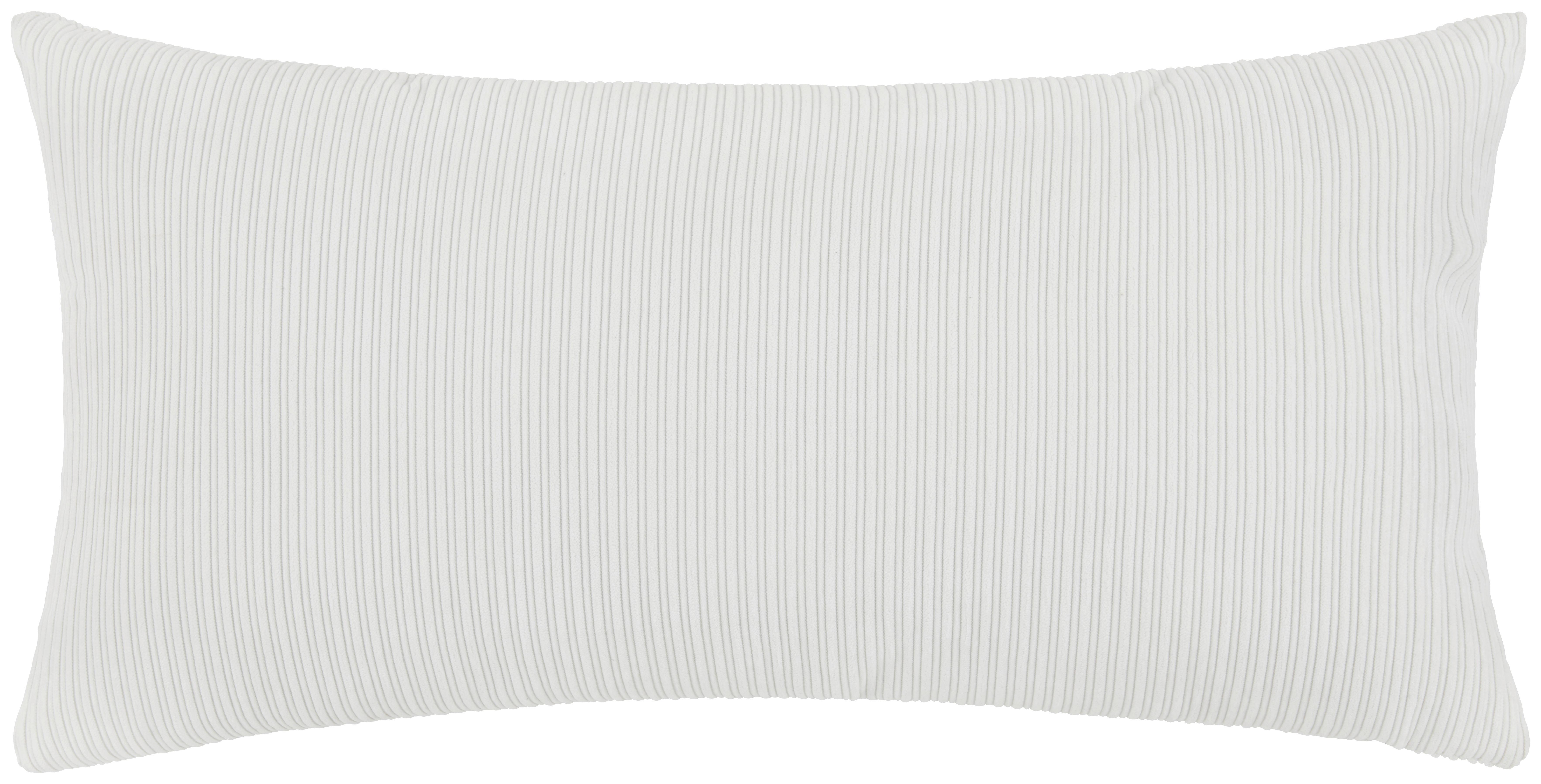 Dekoračný Vankúš Corinna 30/60cm, Sivobiela - prírodné farby, Moderný, textil (30/60cm) - Premium Living