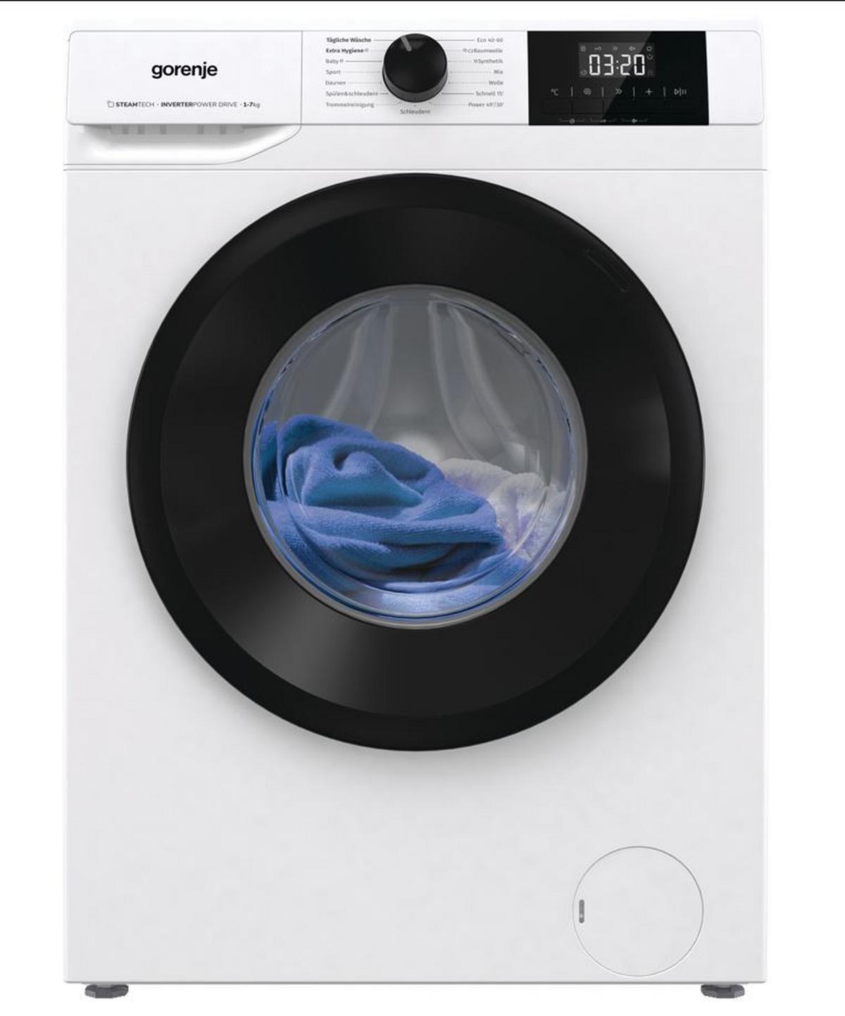 Waschmaschine W3ngpi72sbs/at - Weiß, Basics (59,5/84,5/43,5cm) - Gorenje