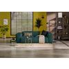 3-sitzer-sofa Hannah Grün B: 247 Cm - Schwarz/Grün, Design, Textil (247/75/104cm) - MID.YOU