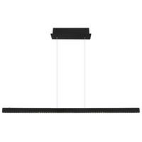 LED-Hängeleuchte 17013hb Dentsy - Schwarz, KONVENTIONELL, Metall (120/9/120cm) - Globo