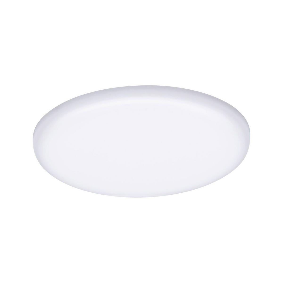 Led-paneel Ø 12,5 Cm Rund - Weiß, Basics, Kunststoff (12.5/1cm) - Paulmann