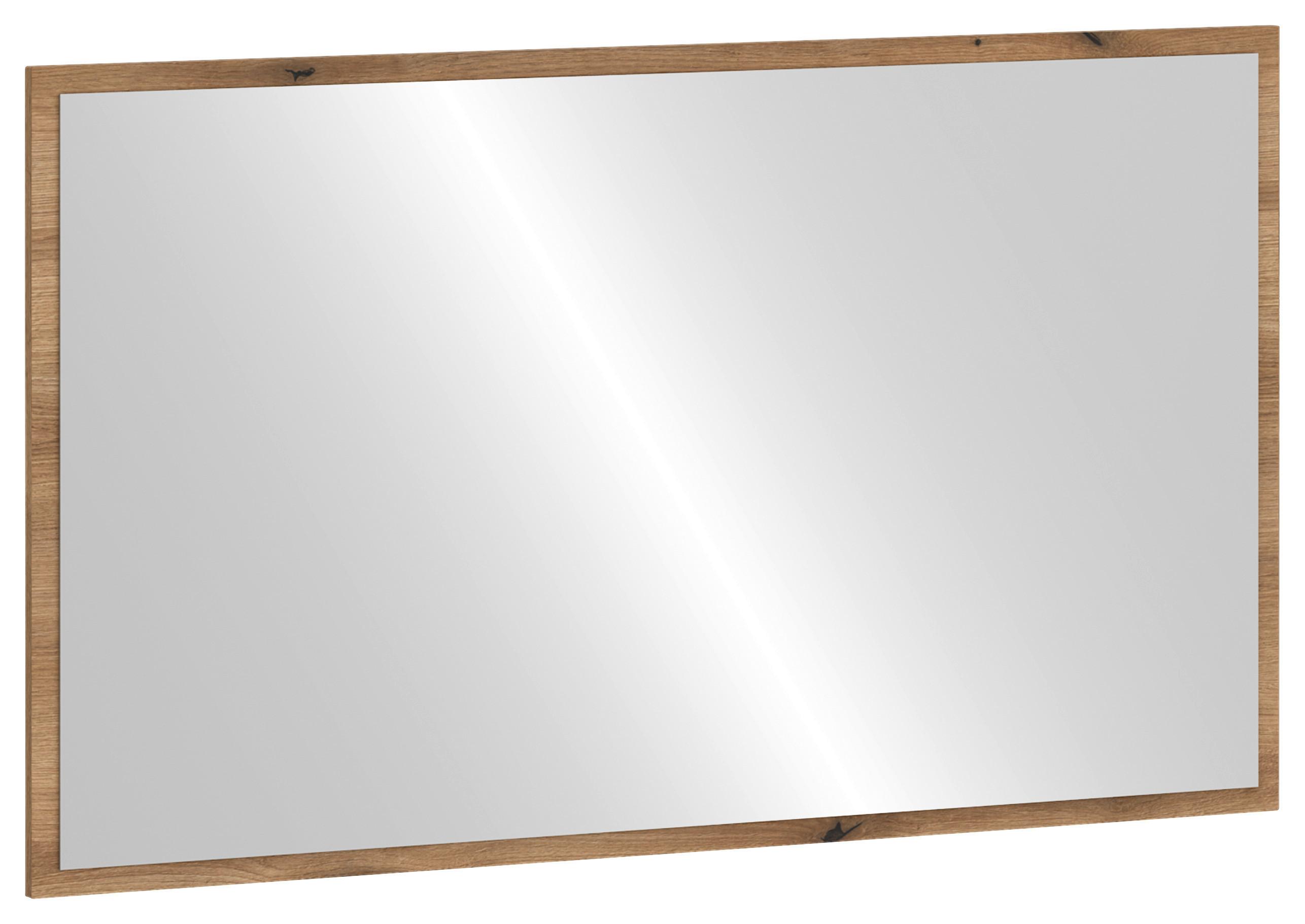 Spiegel stehend & hängend montierbar - Eichefarben, MODERN, Glas/Holzwerkstoff (100/60/16cm)