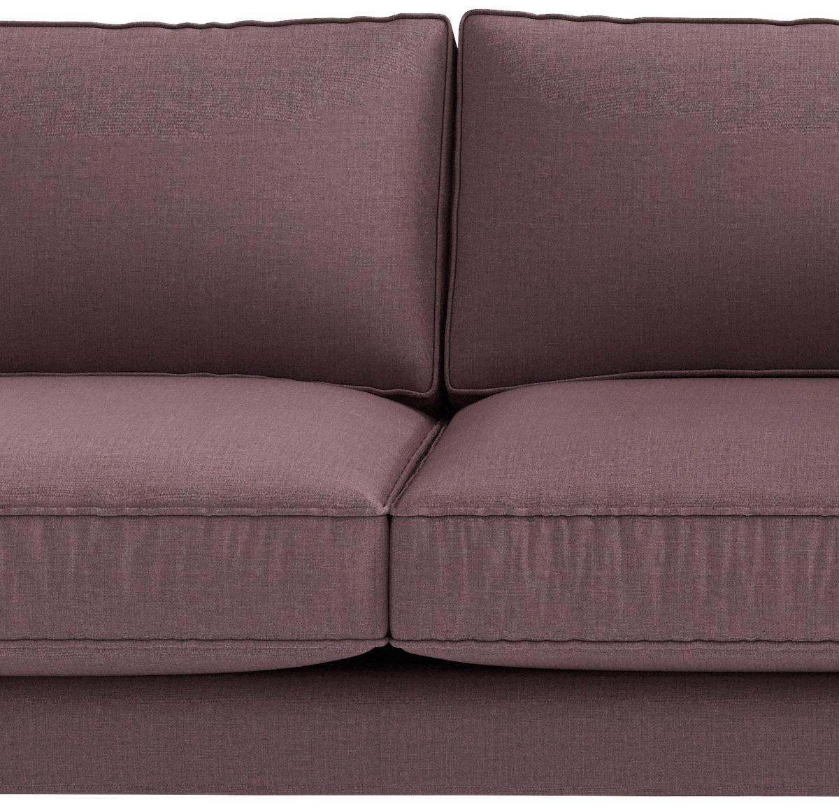 Sitzgarnitur Austin - Edelstahlfarben/Rot, Design, Textil - Livetastic