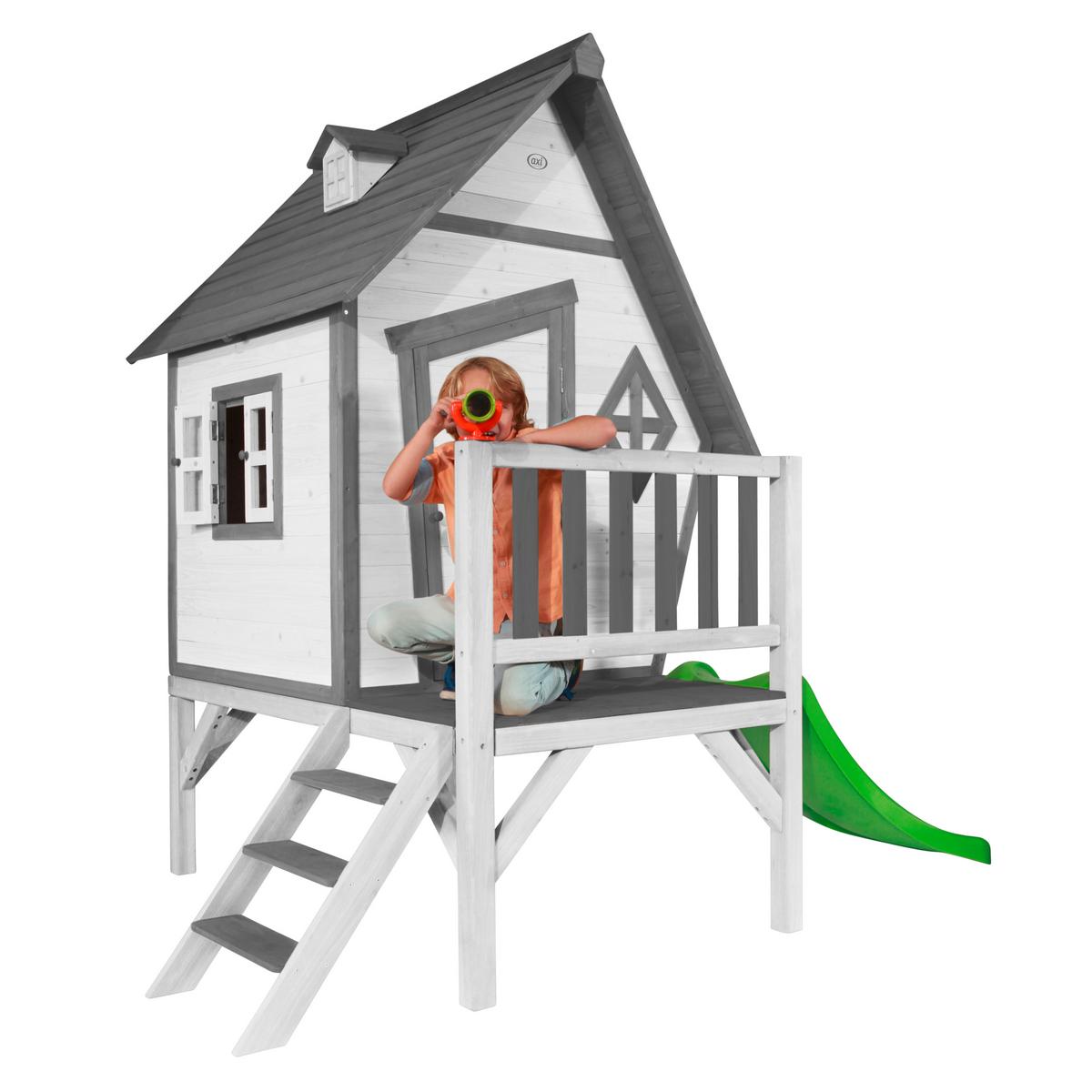 HRACÍ DOMEČEK C050.004.00 - šedá/bílá, Konvenční, dřevo/plast (167/261/219cm)