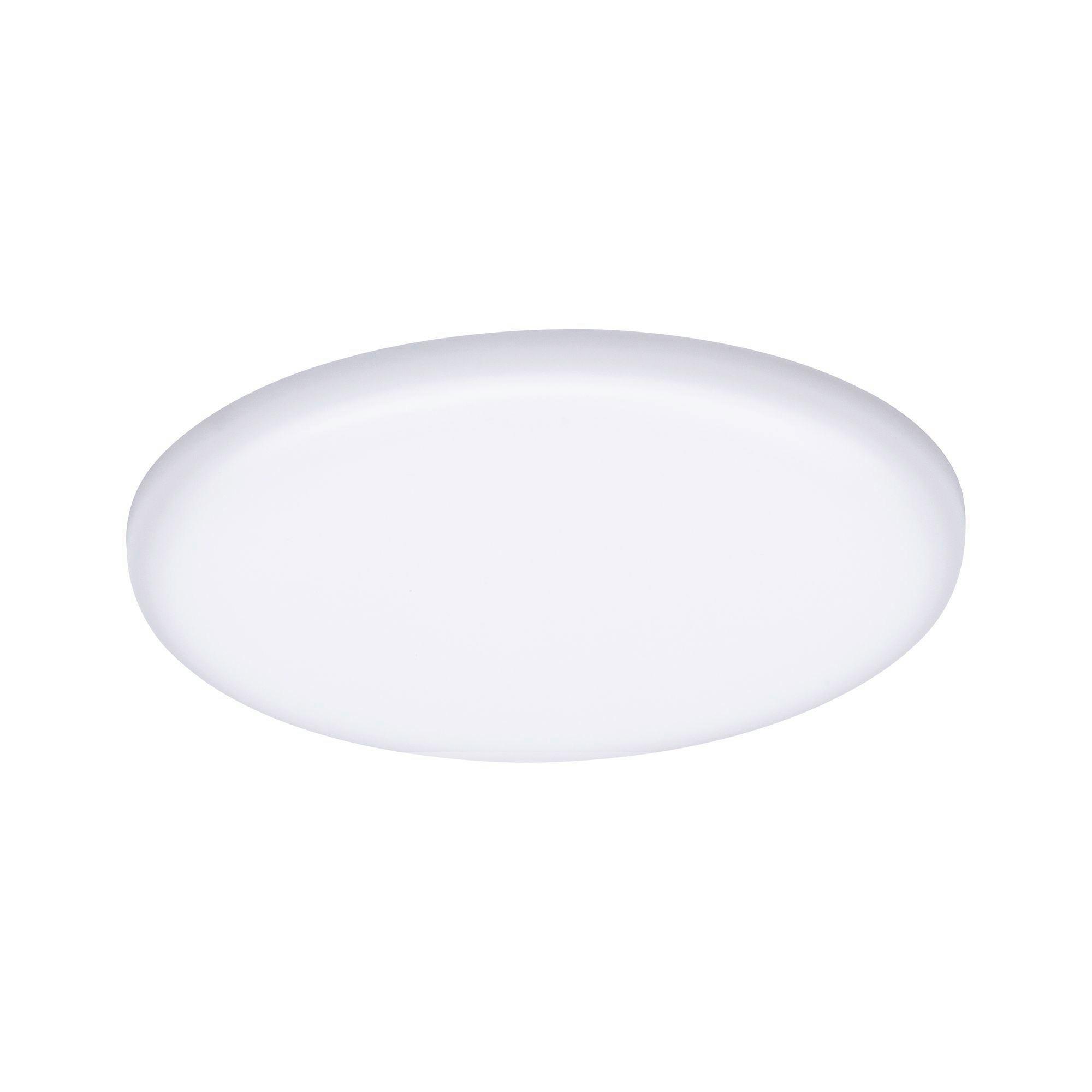 LED-Paneel Ø 12,5 cm Rund - Weiß, Basics, Kunststoff (12,5/1cm) - Paulmann