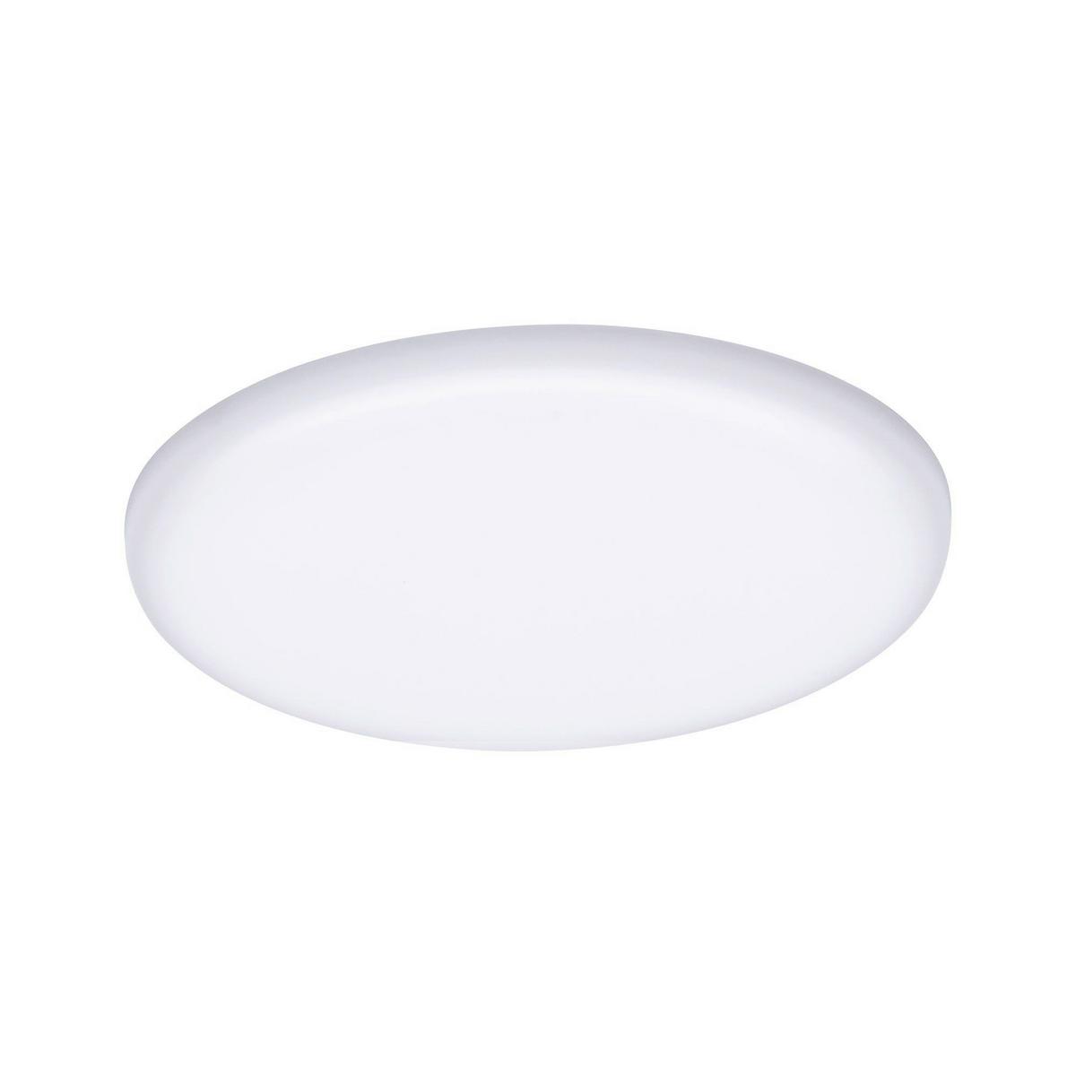 LED-Paneel Ø 12,5 cm Rund - Weiß, Basics, Kunststoff (12,5/1cm) - Paulmann