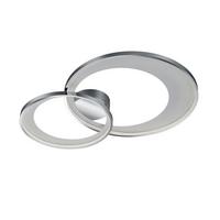 Led-deckenleuchte Granada L: 85 Cm, 4-Fach Schaltbar - Chromfarben, Design, Metall (85/60/8cm) - Trio Leuchten