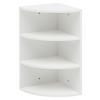 Eckregal B: 30 Cm Weiß Lackiert - Weiß, KONVENTIONELL, Holzwerkstoff (30/60/30cm) - MID.YOU