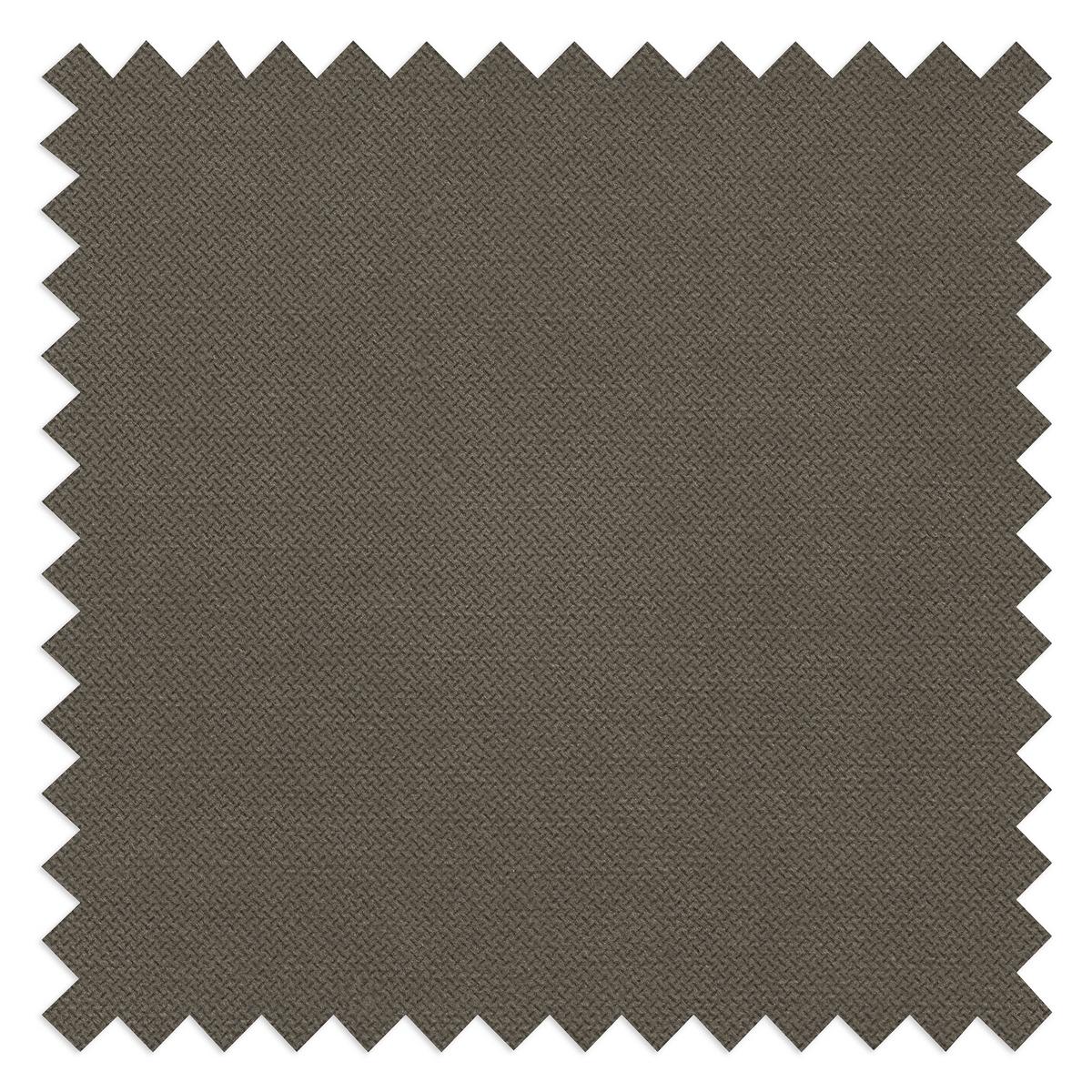 Ecksofa Aspen Webstoff Graubraun 245x208 cm - Graubraun/Buchefarben, Design, Textil (245/208cm) - Livetastic