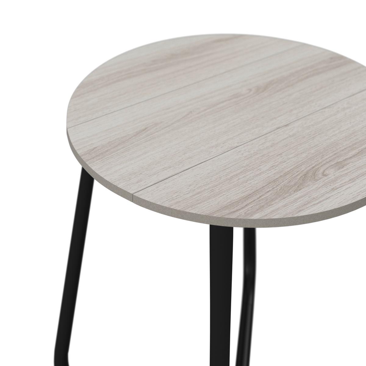 ZAHRADNÍ ODKLÁDACÍ STOLEK PINE - šedá/černá, Moderní, kov/plast (50/49,5/50cm) - Bessagi Garden