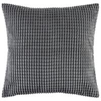 Díszpárna Halina Kb. 45/45cm - antracit, Modern, textil (45/45cm) - Luca Bessoni