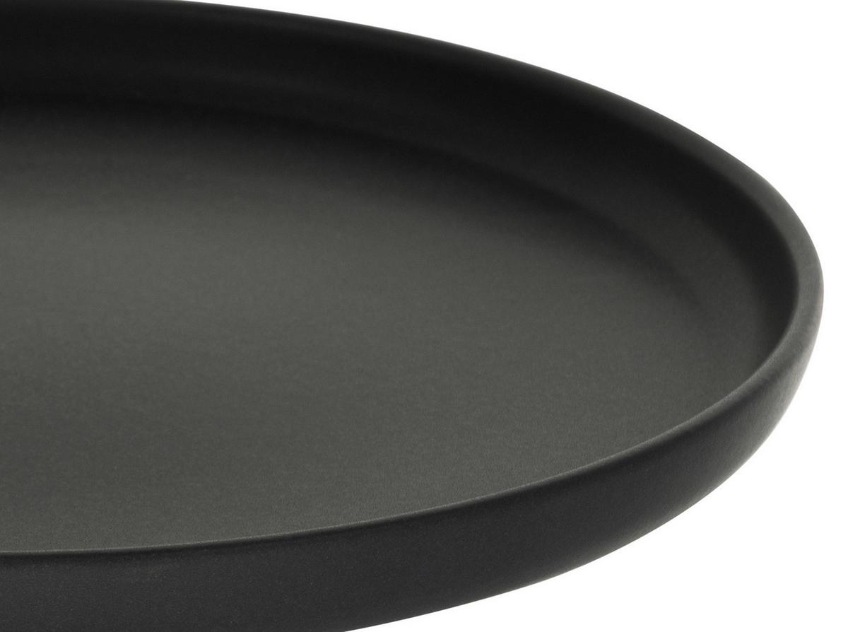 Tafelservice Uno Keramik 4personen Geschirr Set Schwarz - Schwarz, Design, Keramik (36,5/36,5/34,5cm) - Creatable