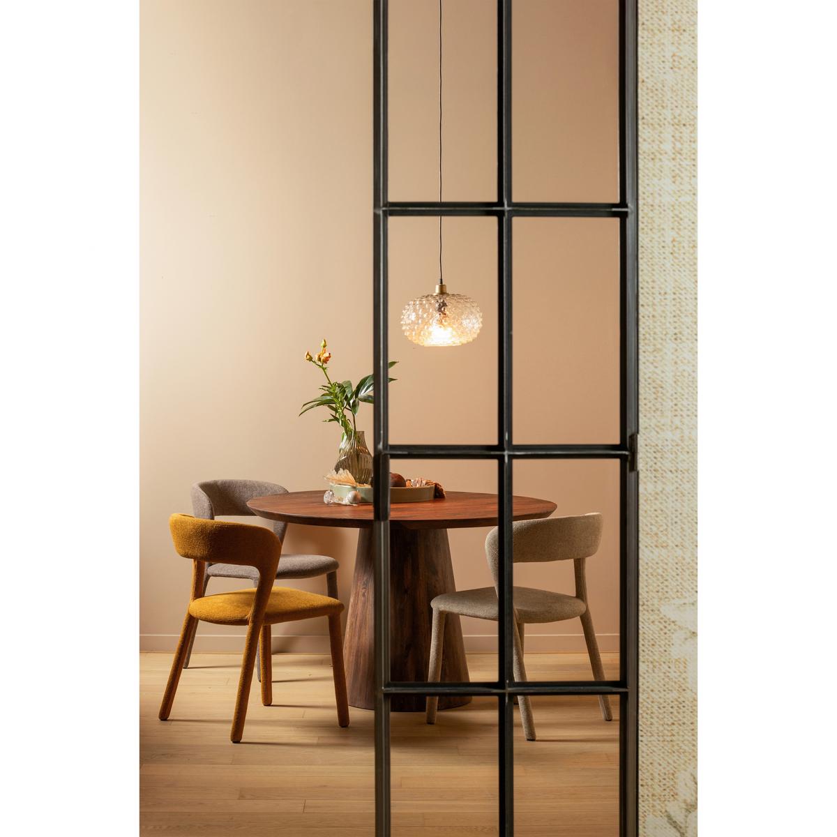 Esstisch Limit Walnussfarben L: 130 cm - Walnussfarben, Design, Holz (130/130/76cm) - Livetastic