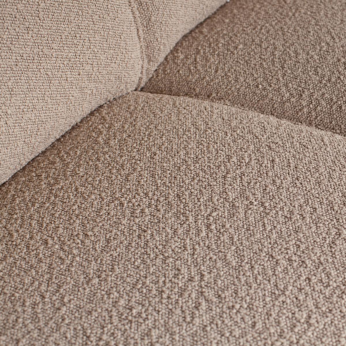 3-Sitzer-Sofa Statement Beige B: 230cm - Beige, Design, Textil (230/77/93cm) - Livetastic