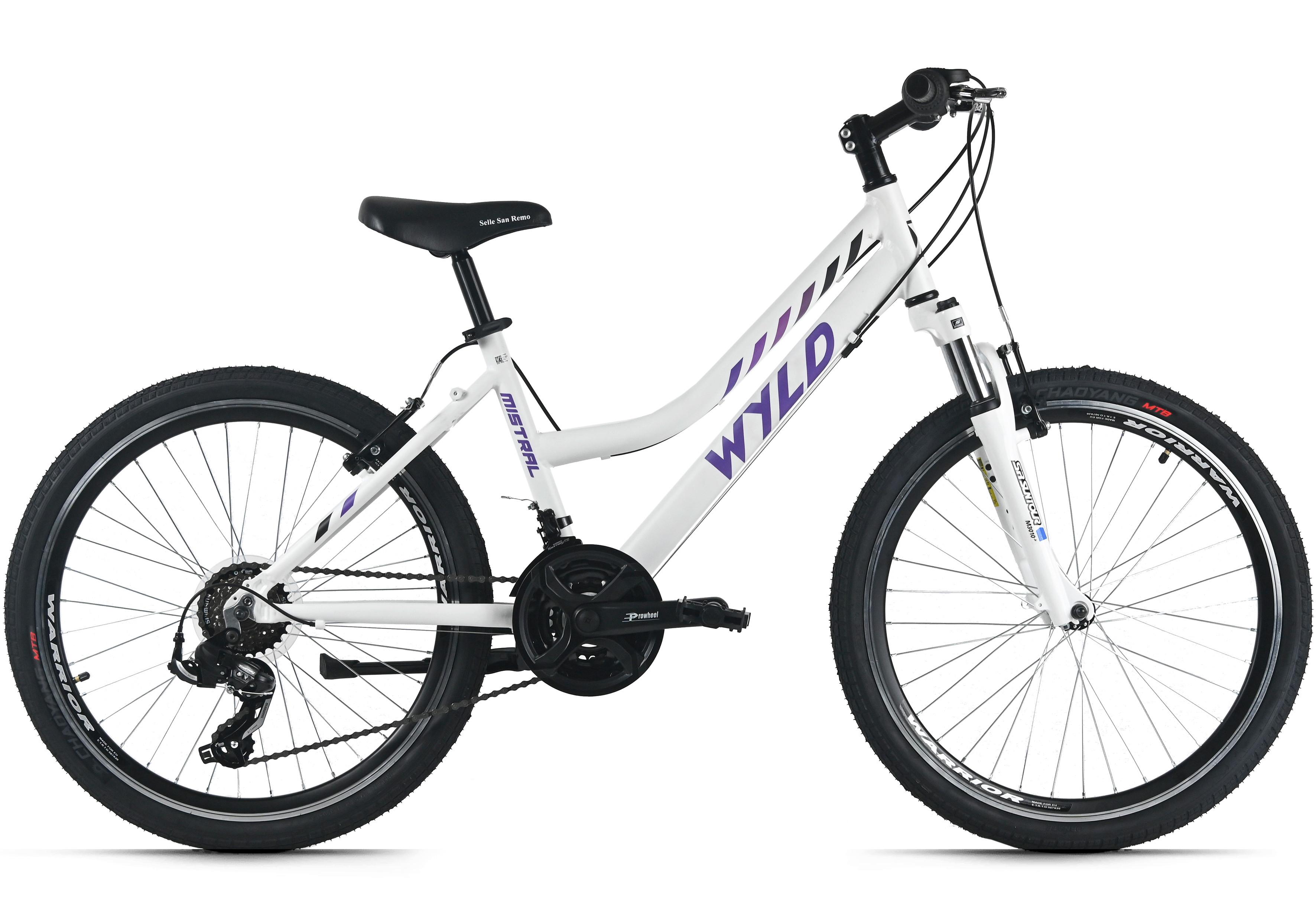 Wyld Kinderfahrrad Girls Weiß - Weiß, KONVENTIONELL, Metall