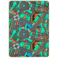Spielteppich Straße Bobby 140x200 cm Bunt - Multicolor, Basics, Kunststoff (140/200cm) - Ondega