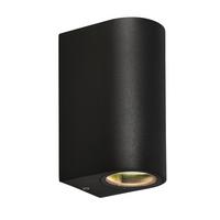 Außenwandleuchte 22-32294 Lobelia - Schwarz, Design, Metall (6.5/9/15cm)