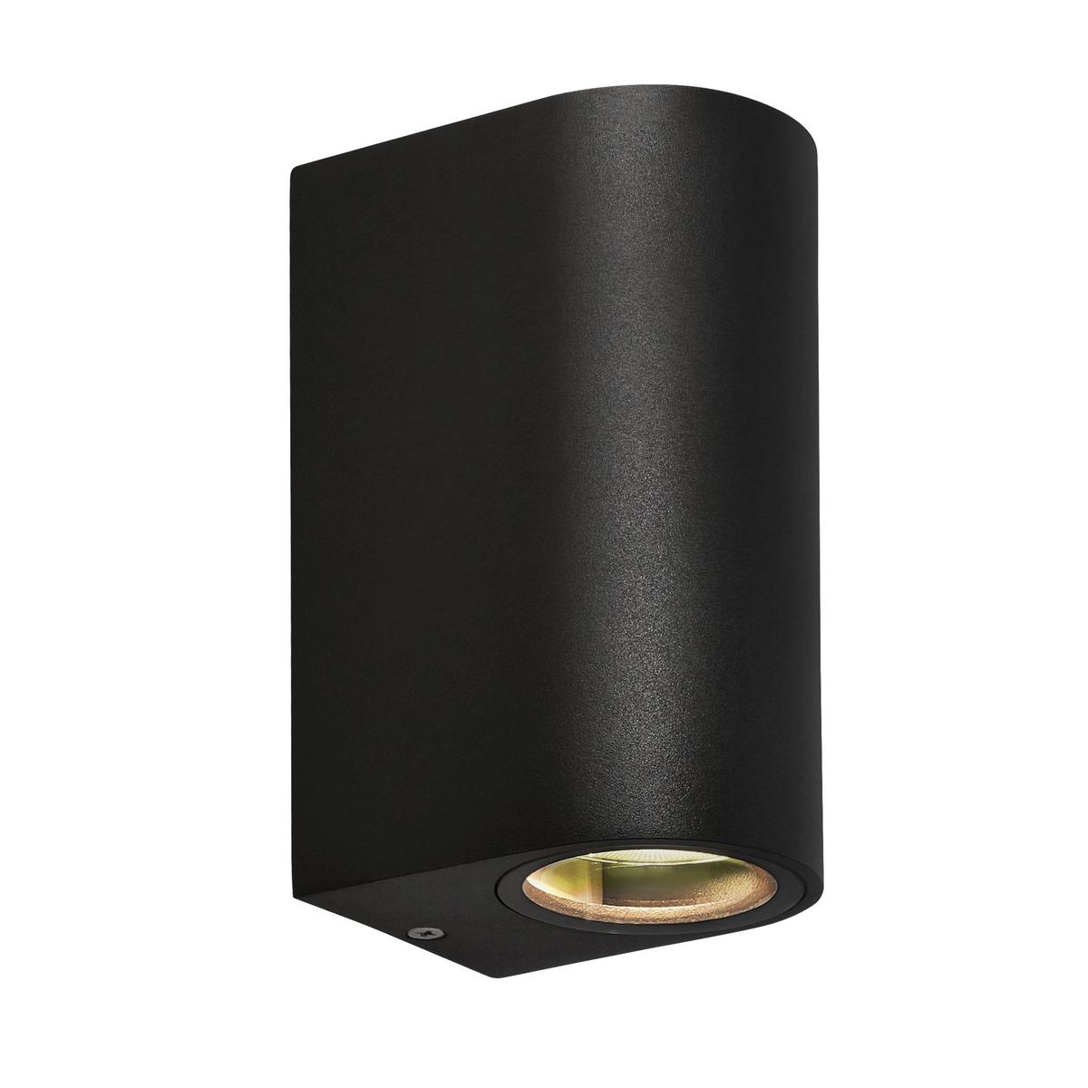 Außenwandleuchte 22-32294 Lobelia - Schwarz, Design, Metall (6.5/9/15cm)