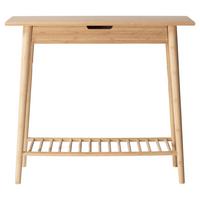 KONSOLENTISCH NOBLE 2165002 - Naturfarben/Nickelfarben, ROMANTIK / LANDHAUS, Holz (90/35/80cm) - MID.YOU