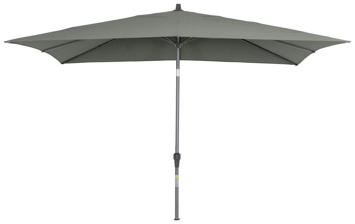 Sonnenschirm Bxhxt 300x256x200 Cm Anthrazit/olivgrün - Anthrazit/Olivgrün, KONVENTIONELL, Textil/Metall (300/200cm) - Siena Garden