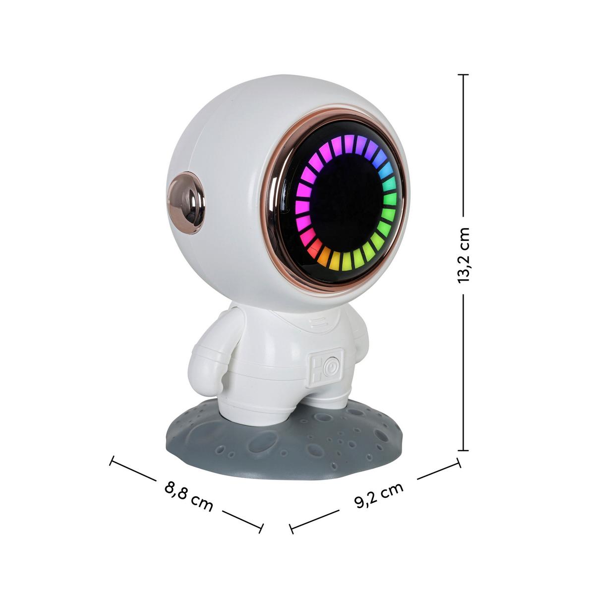 REPRODUKTOR LENS - bílá, Moderní, plast (8,8/9,2/13,2cm) - Mömax