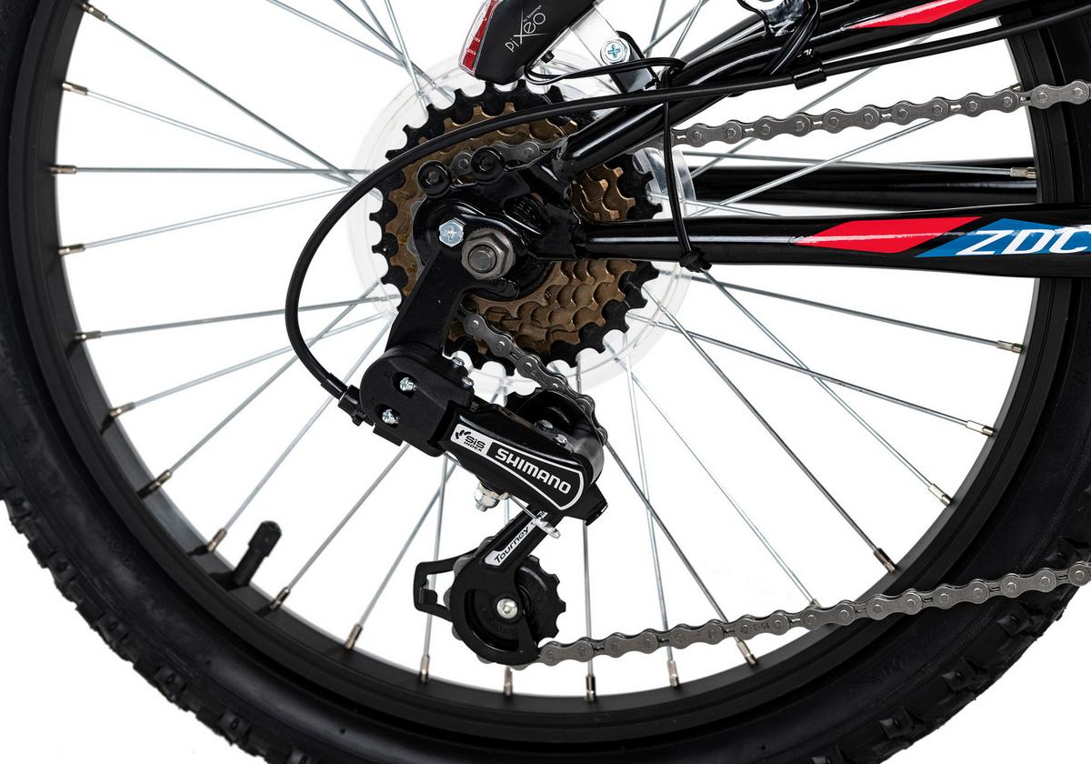 Kinderfahrrad 20 Zoll Mtb Fully Zodiac 668k 6 Gänge - Schwarz, Basics, Metall - KS Cycling