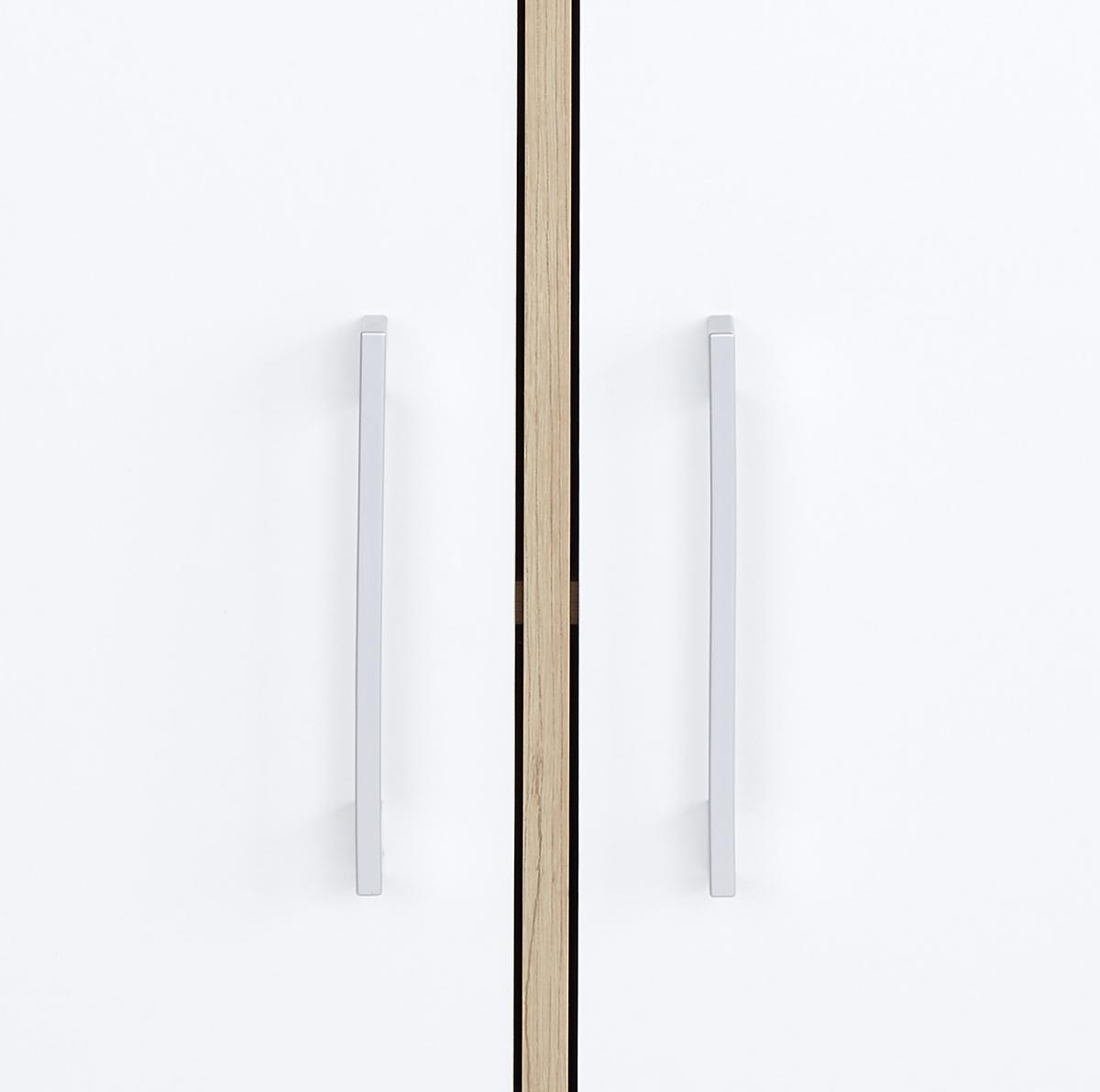 Komód Box 98/85 Cm - tölgyfa/fehér, Modern, faalapú anyag (99/85/40cm) - Ondega