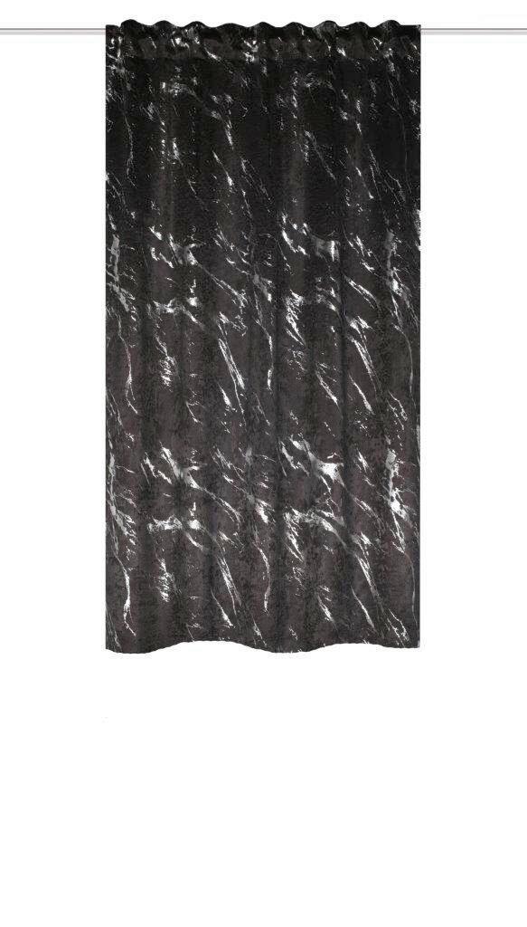 Fertigvorhang Force Silberfarben - Silberfarben, Basics, Textil (140/175cm) - Schmidt W. Gmbh