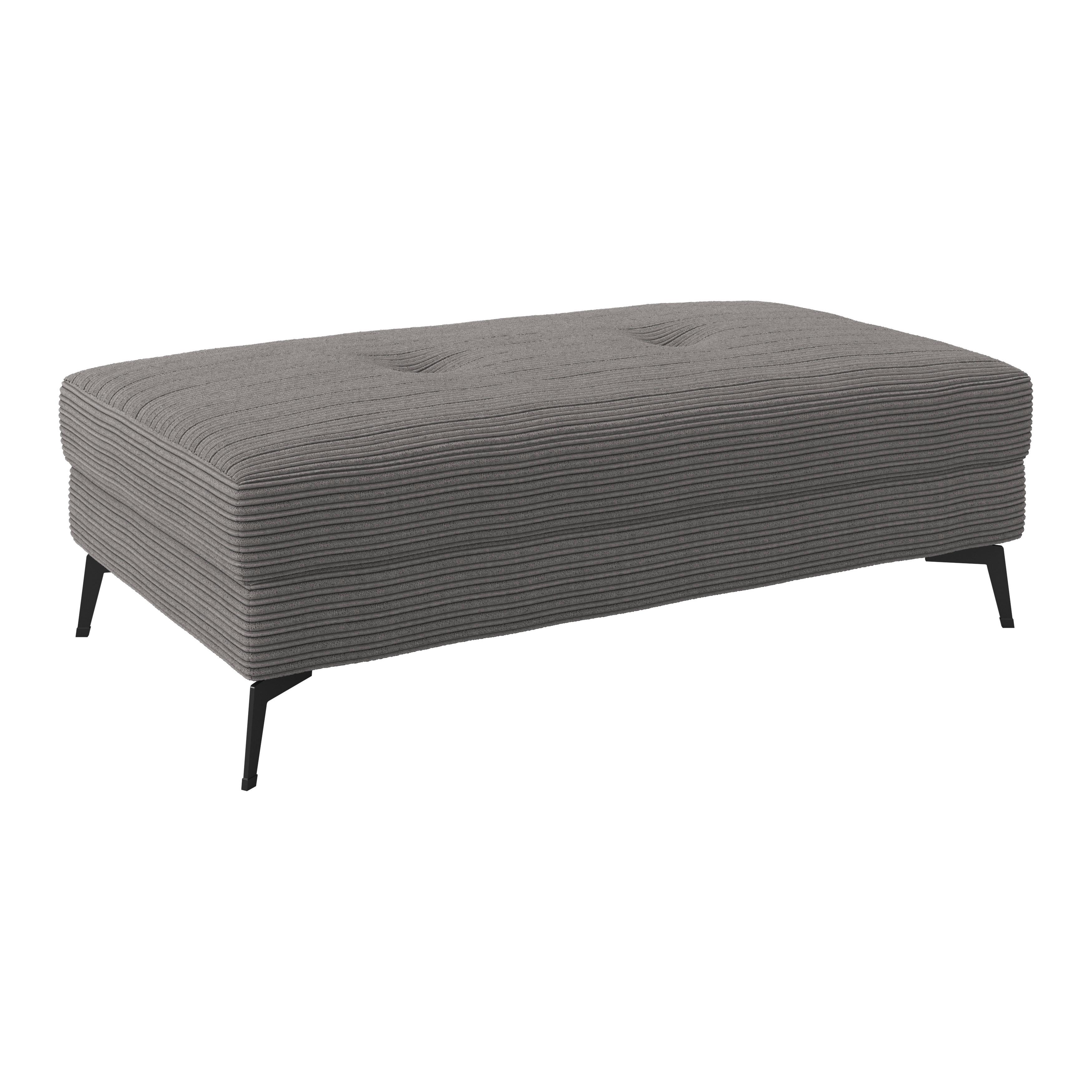 Hocker Zero anthrazit 140x80 cm