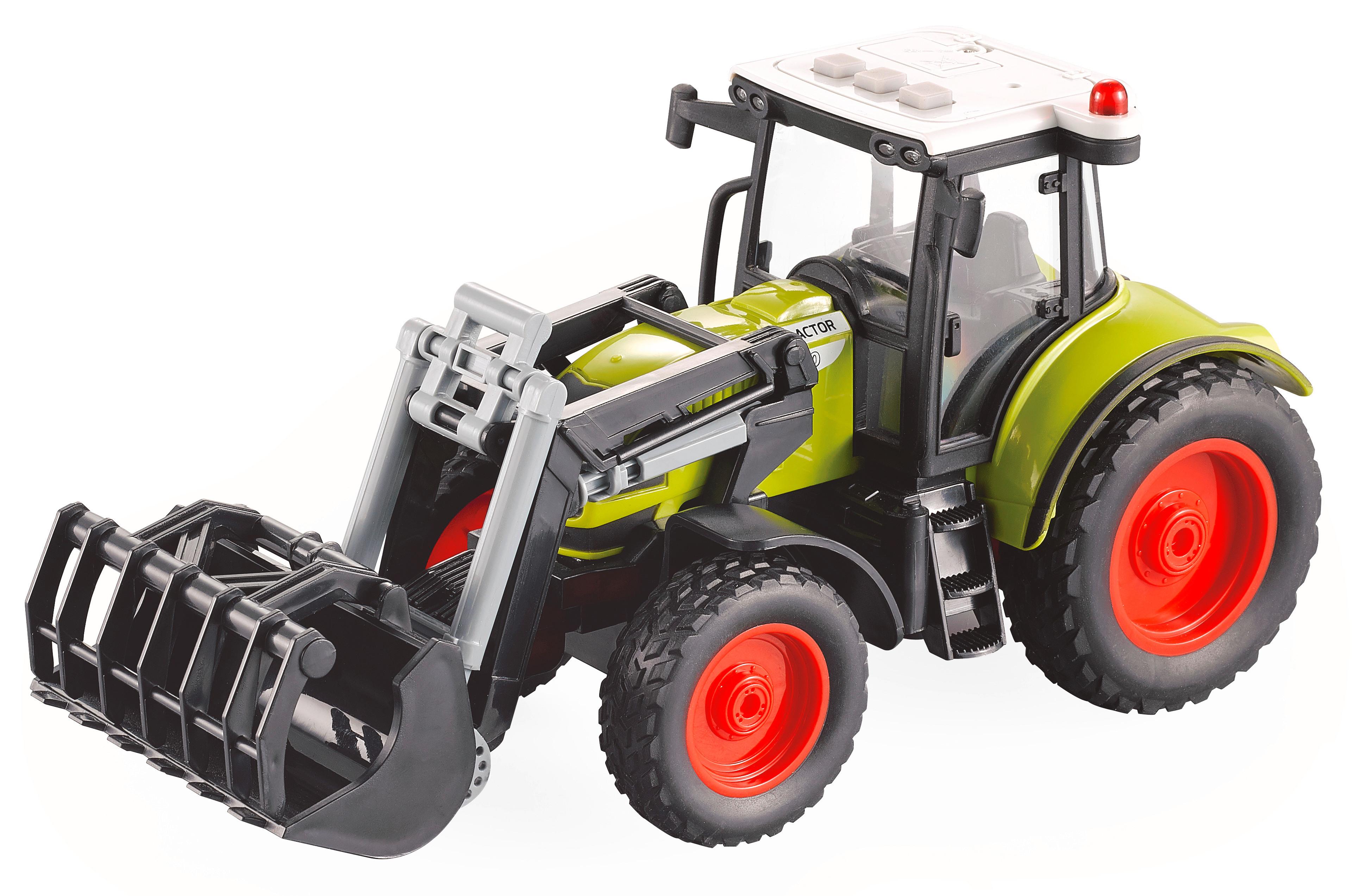 Traktor Farmland - Rot/Schwarz, Basics, Kunststoff (25/10/12,5cm)