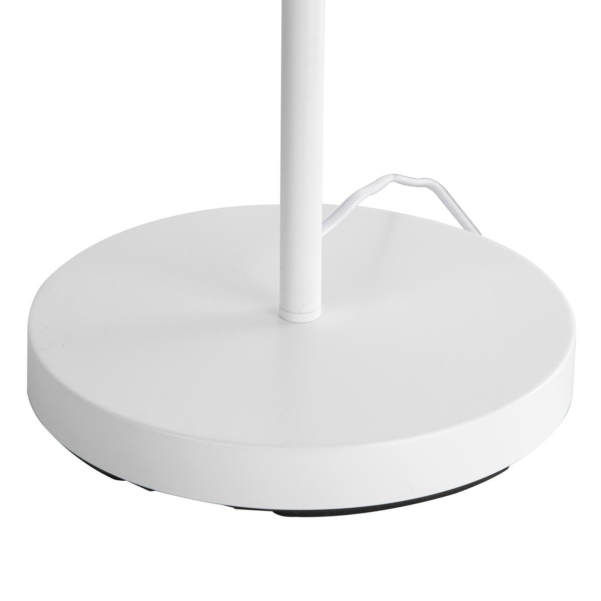 Tischleuchte 51530107 Meike - Weiß, Design, Metall (25/35cm) - Globo