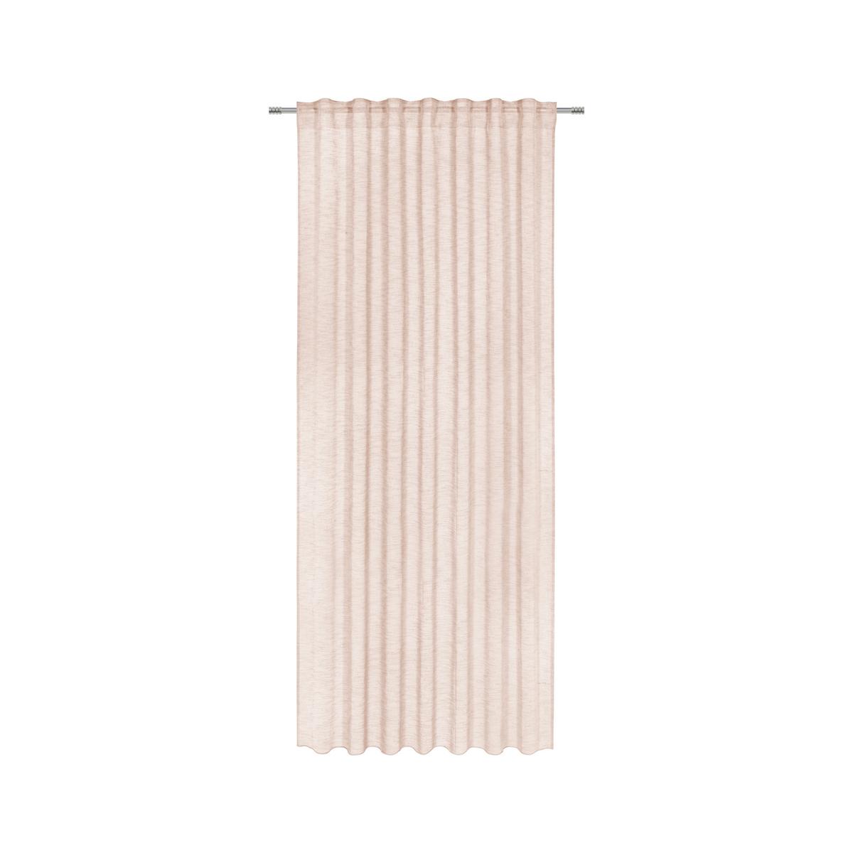 HOTOVÝ ZÁVES Sigrid, 140/245 cm - ružová, Romantik / Landhaus, textil (140/245cm) - Premium Living