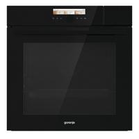 Einbau-Backofen B: 59,5 cm Schwarz mit Dampfgar-Funktion - Schwarz, Basics, Glas/Metall (59,5/59,5/54,6cm) - Gorenje