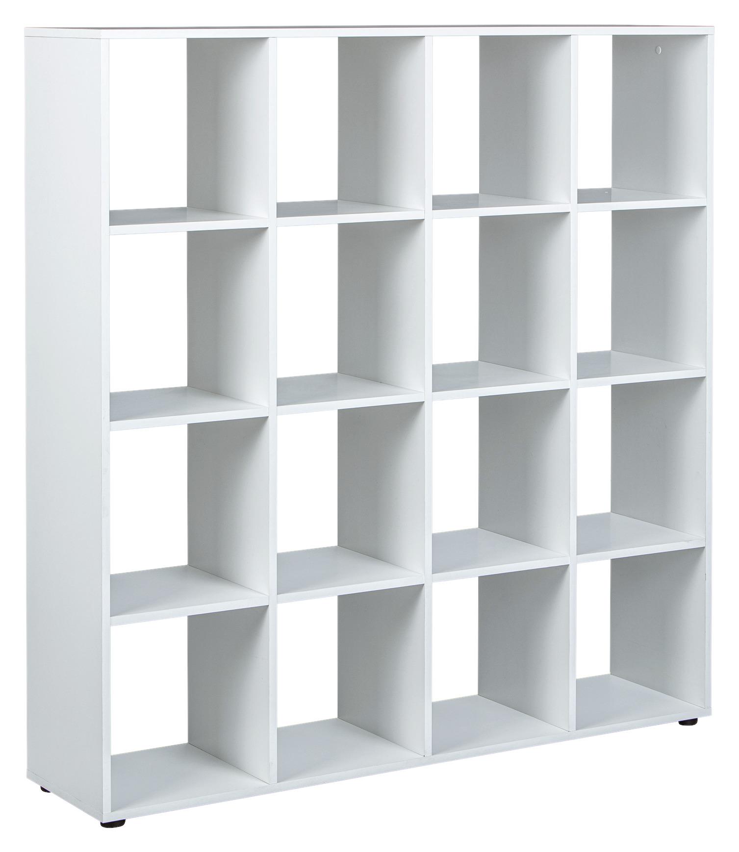 Raumteiler Caboto B: 139 cm Weiß - Weiß, Basics, Holzwerkstoff (139/144/33cm) - MID.YOU