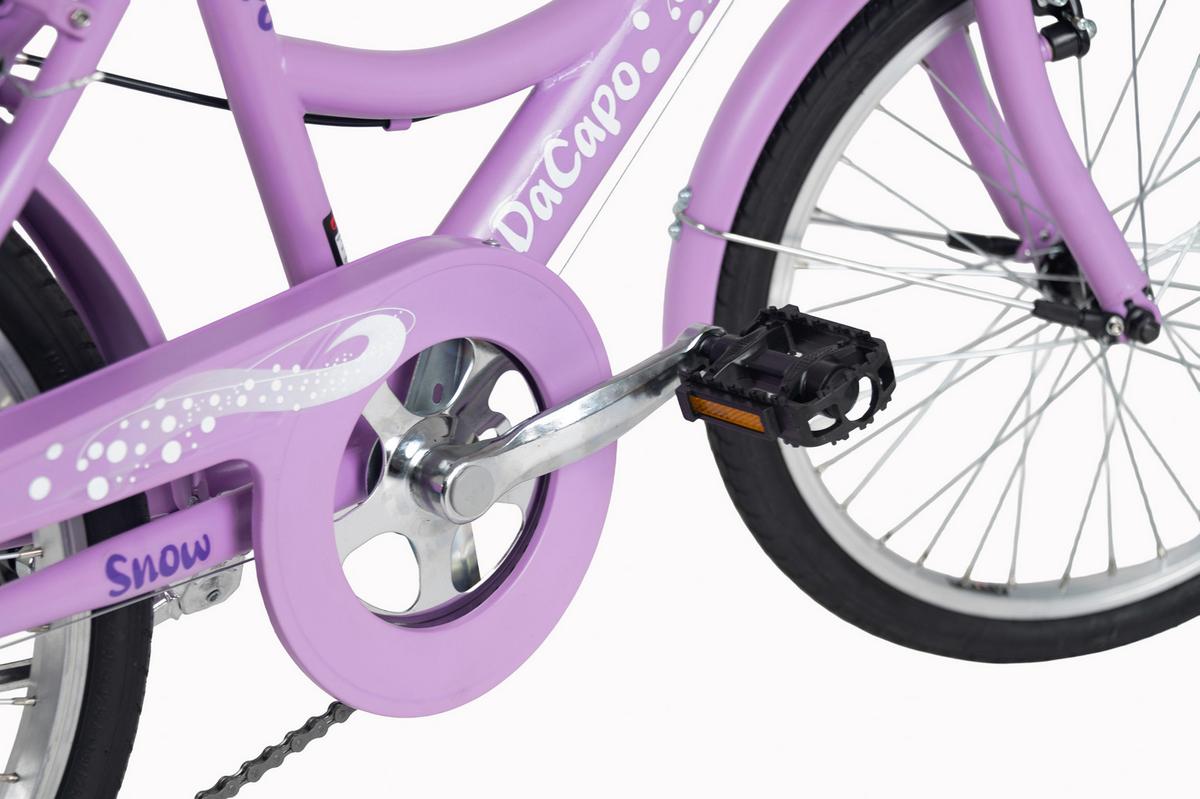 Kinderfahrrad 20 Zoll DaCapo blau - Lila, Basics, Metall (25/140/60cm)