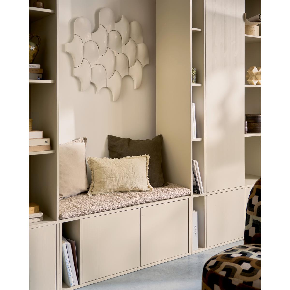 LOWBOARD Settle Down Grau B: 108cm - Grau, Design, Holz (108/50/44cm) - Livetastic