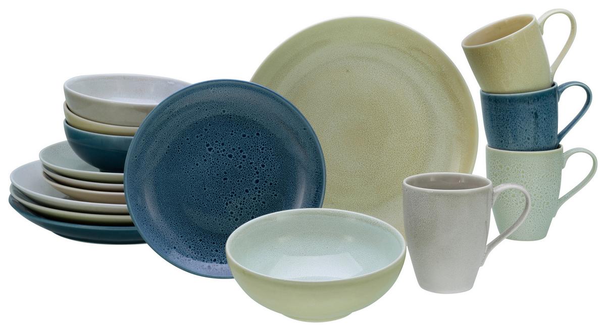 Kombiservice 19788 Reactive Nordic - Multicolor, Basics, Keramik (35/35/34cm) - Creatable