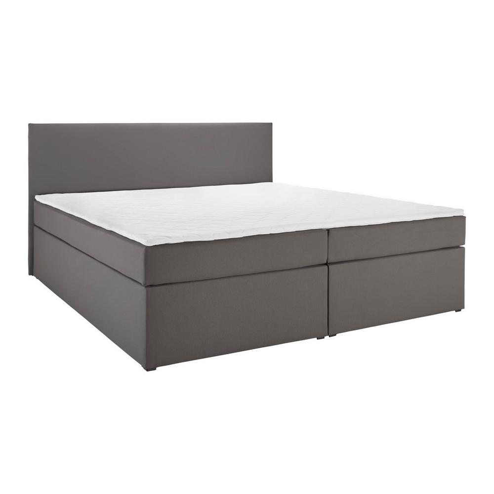 Boxspringová postel LUCY 180x200, šedá